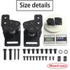 Machined Carbon Fiber XY Joint Connection Set for V2.4 Improve 3D Printers Functionality Light Weight