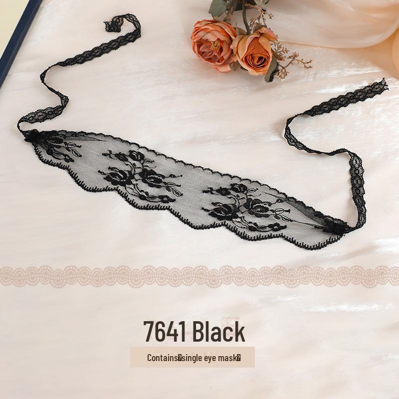 Set măști de ochi elegante din dantelă franceză - pachet de 20