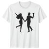 Couple Silhouette RoUnisexce Unisex Graphic Tee Unisexs Unisexs TShirt