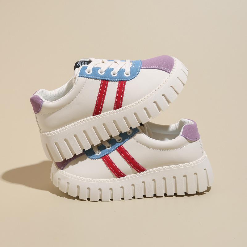 

Autumn new shooting board shoes casual shoes sports 2025 Korean version 0 street little white shoes platform female students 9 increased price 40