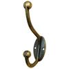 Cheng Yu Retro Chinese Style Metal Double Wardrobe Coat & Hat Hook