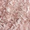 100x130cm High Quality 3D Rose Flowers Fabric Lace Craft Dress Wedding Party Carpet Background Decoration Patchwork Sewing Telas