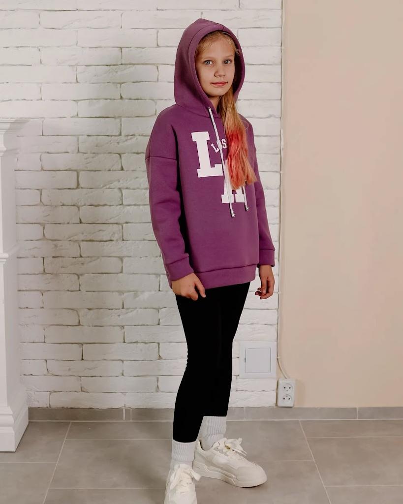 Hoodie – Teenage Girls' Warm Winter Hoodie, Stylish Colors & Comfort, Winter, 6399-025-33-2 HC