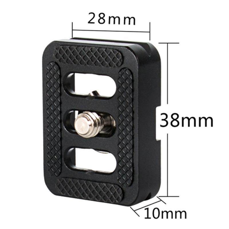 TYC10 Quick Release Plate Compatibles Arca Style Clamps 1/4in Screw For T005 T025 Cameras