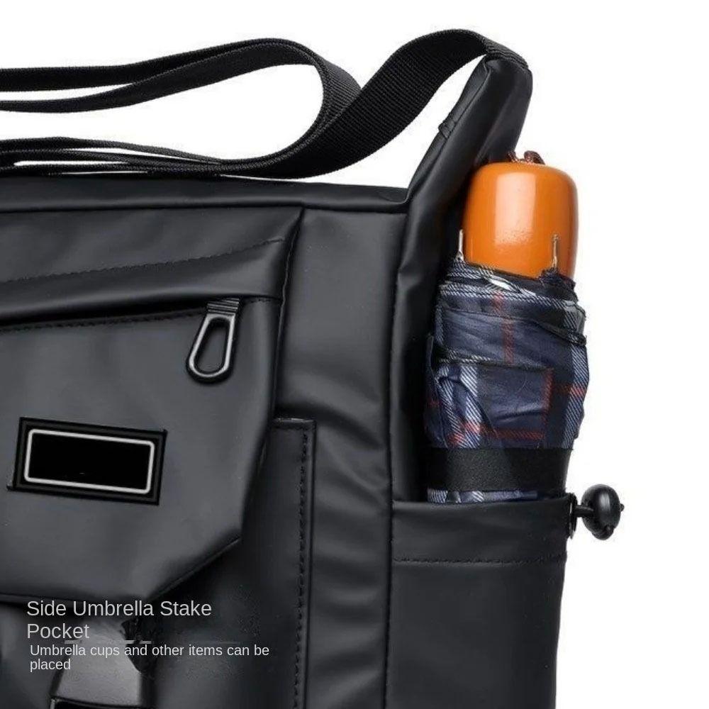 Square Nylon Postman Bag Japanese Style Casual Messenger Bag Single Shoulder Bag  Streetwear