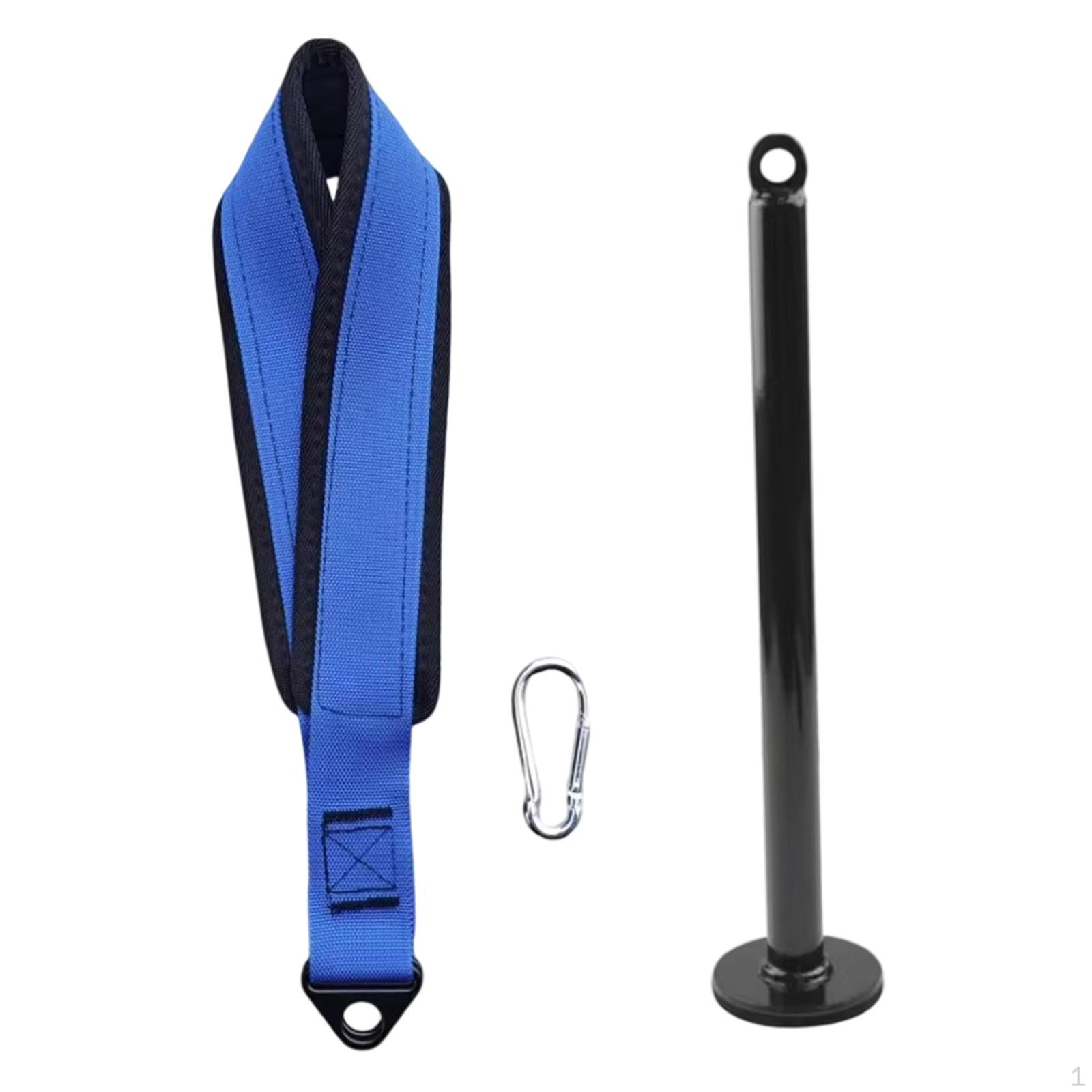 

Arm Press Belt, Arm, Finger, Wrist, Forearm , Strengthener, 38 Cm Cable Machine Attachment, Wrist Blue