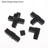 2/6/8/10/20 Set ABS Plastic Pipe Angle Fittings Hexagonal 6 Pass 22mm Cross Square Tubes