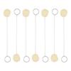 10PCS Dyeing Wool Ball Brush for Leather Carving Dyeing Paste Coloring Leather Care Tool