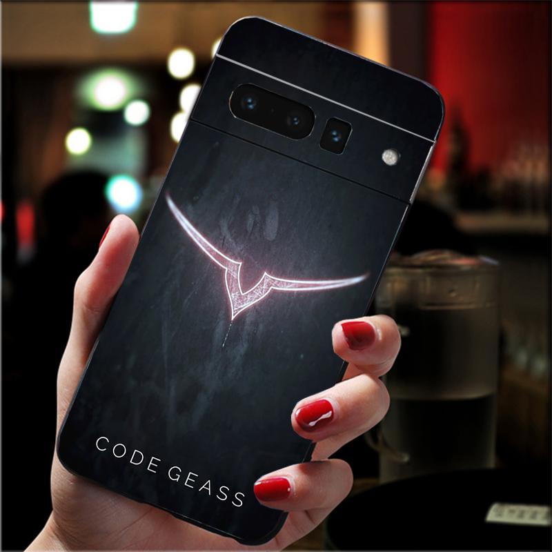 For Google Pixel 10 9 Pro XL Silicone Phone Soft Case For Google Pixel 9A 8A 7A 6A 5 Cover Shell Code Geass Cc Lelouch