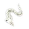 Les Trésors De Lily [G1643] - Silver Pendant 'Snakes'