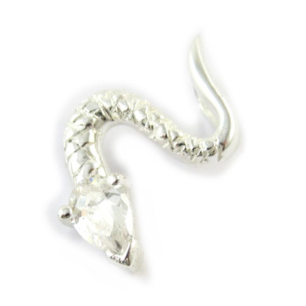 Les Trésors De Lily [G1643] - Silver Pendant 'Snakes'