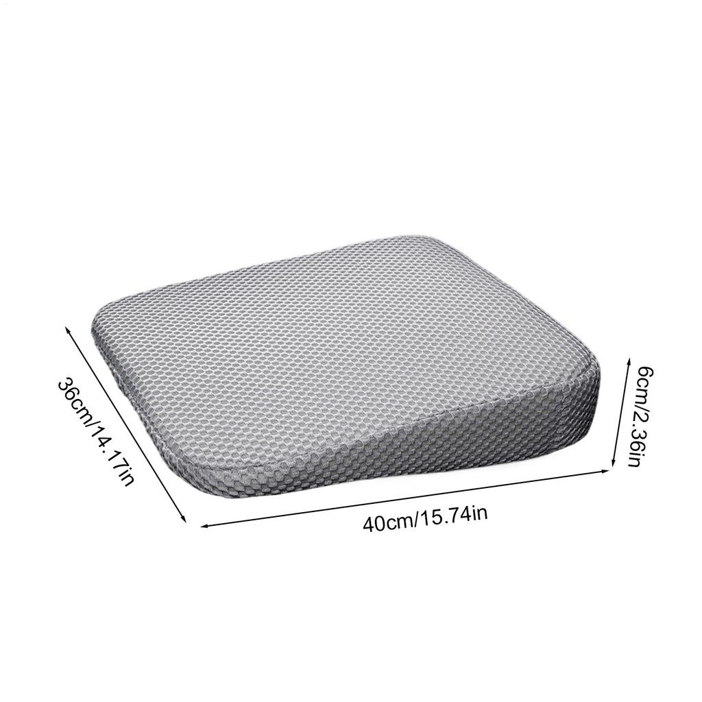 Adult Car Booster Seat Non-Slip Thickened Cushion for Tailbone & Hip Pain Relief, for Short Drivers In Truck SUV RV Sedan Office