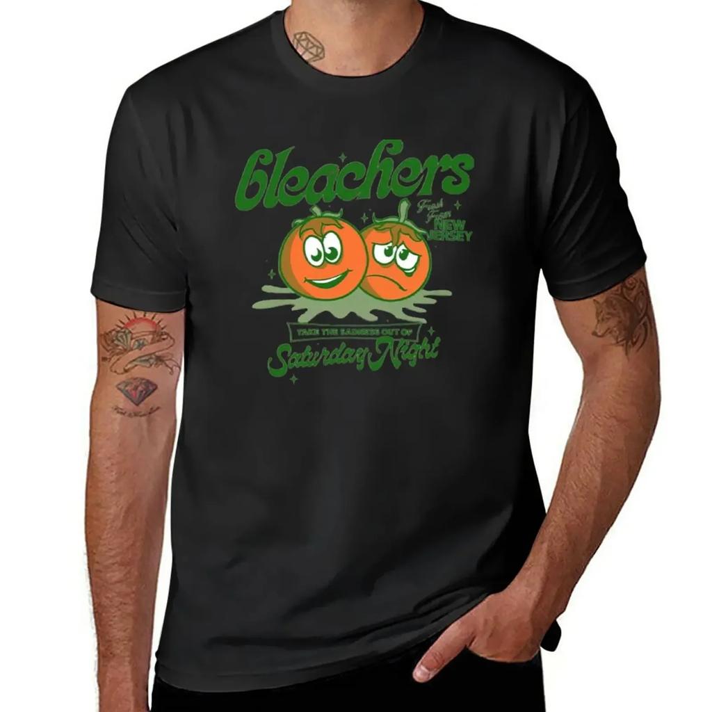 bleachers T-Shirt sports fans oversizeds heavy weight t shirts for men
