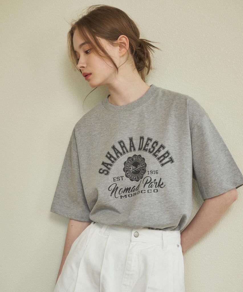 Wednesday Oasis (Unisex) Pure Cotton Sahara Semi Oversized T-Shirt (4 Colors)