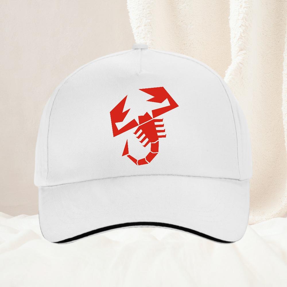 Abarth Scorpion Denim Baseball Cap Car Logo UnisexTeens Adjustable Hip Hop Hats Streetwear University Dropshipping Baseball Caps