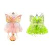 Lovely Pet Princess Dress for Small Dog and Cats with Decorative Butterfly Ribbon Great for Parties and Photography