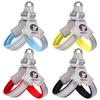 Night Safety Pet Harness High-Brightness Reflective Strips Y-Shaped Chest Design Adjustable Quick Buckle Dog Harness