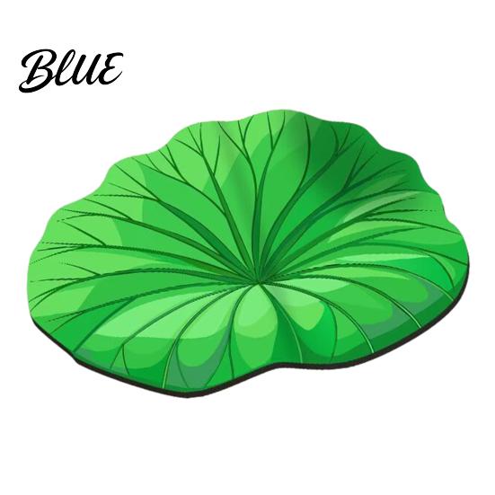 Green Leaf Floor to Clean Irregular Shaped 3D Rug Mat Realistic Anti Easy Slip Doormat