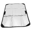 25.2 x 16.1in RV Door Window Sunshade, Water Proof Foldable Reflective Sunshade with Protecting Hook and   Fastener, Compatible with Most RVs Enha