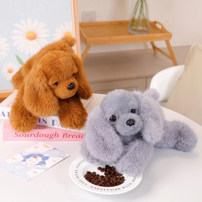 Cuscino Peluche Cane Orsacchiotto Con Morcida Imbottitura in Cotone PP Per Comfort e Gioco