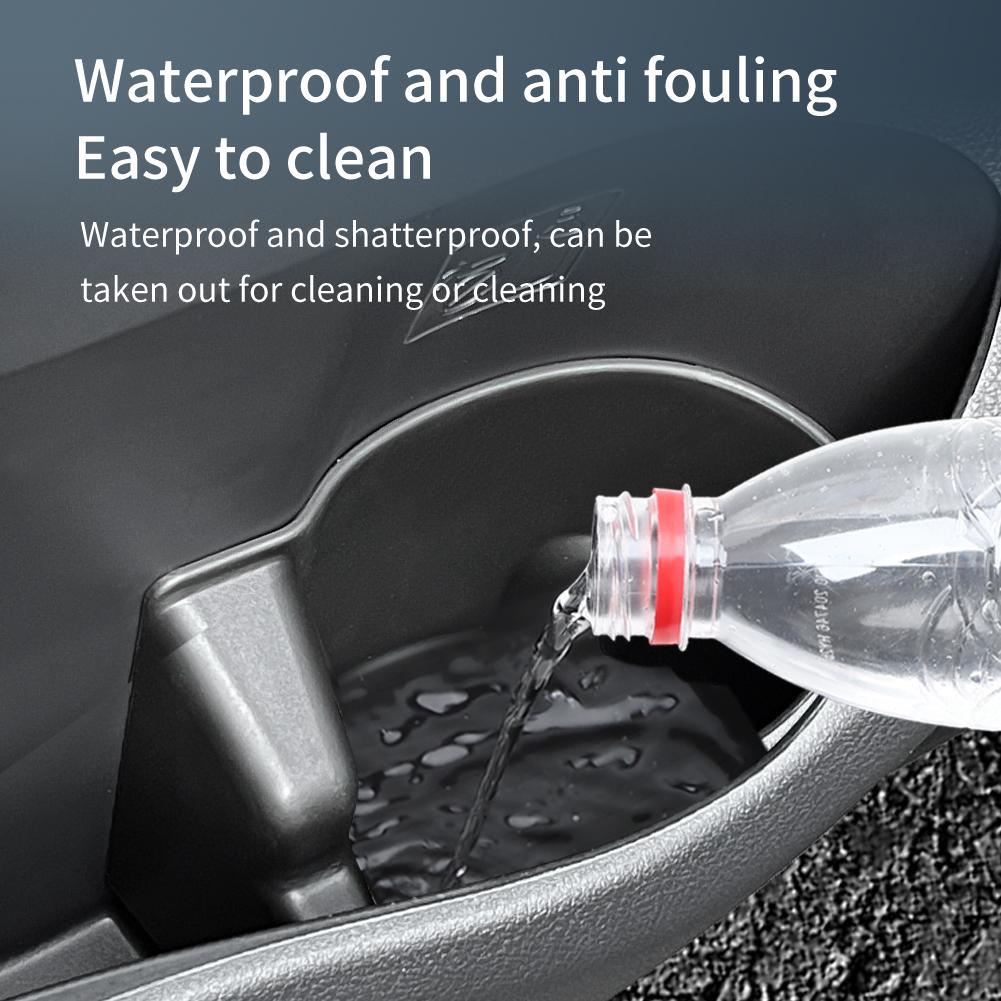 SMABEE Suport Pahar Cutie Depozitare Ușă Față pentru Toyota Alphard Verfire Seria 40 2024 2024 Tavă Pahare Absorbție Șocuri TPE Organizare