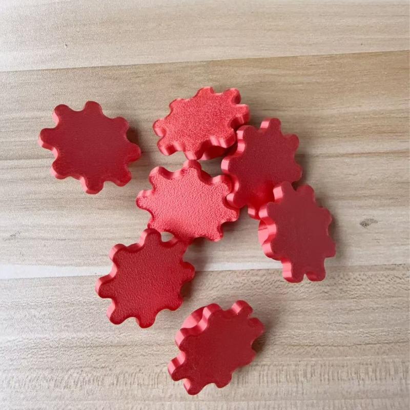 2pcs Tools Flexible Gear-Style Tube Caps, Durable Plastic, Prevents Glue Hardening, for Silicone Repair, Outdoor Use, Gift