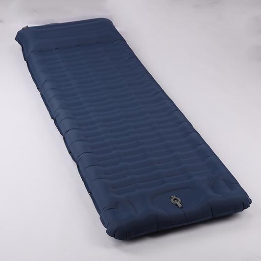 Antislip TPU Inflatable Camping Mat & Sleeping Pad with Built-in Inflator Pump Hiking Ready RV Use 500kg Load Capacity