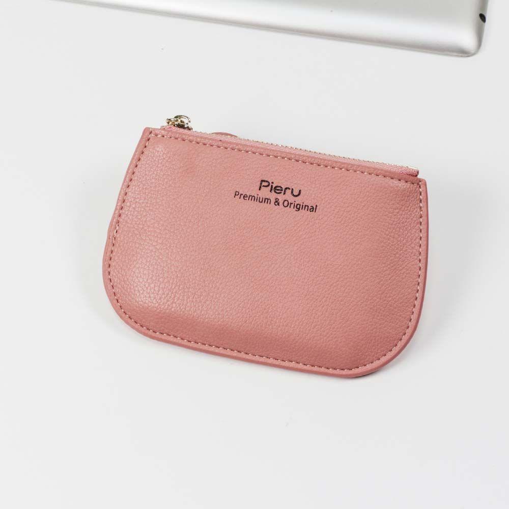 Ladies Portable Cash Clip Coin Bag Women Credit Card Bags PU Leather Small Wallet Short Purse Coin purse ID Card holder