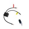New Remote Control 12v Motorcycle Power Master Switch Battery Disconnector Isolator Switch + Cable