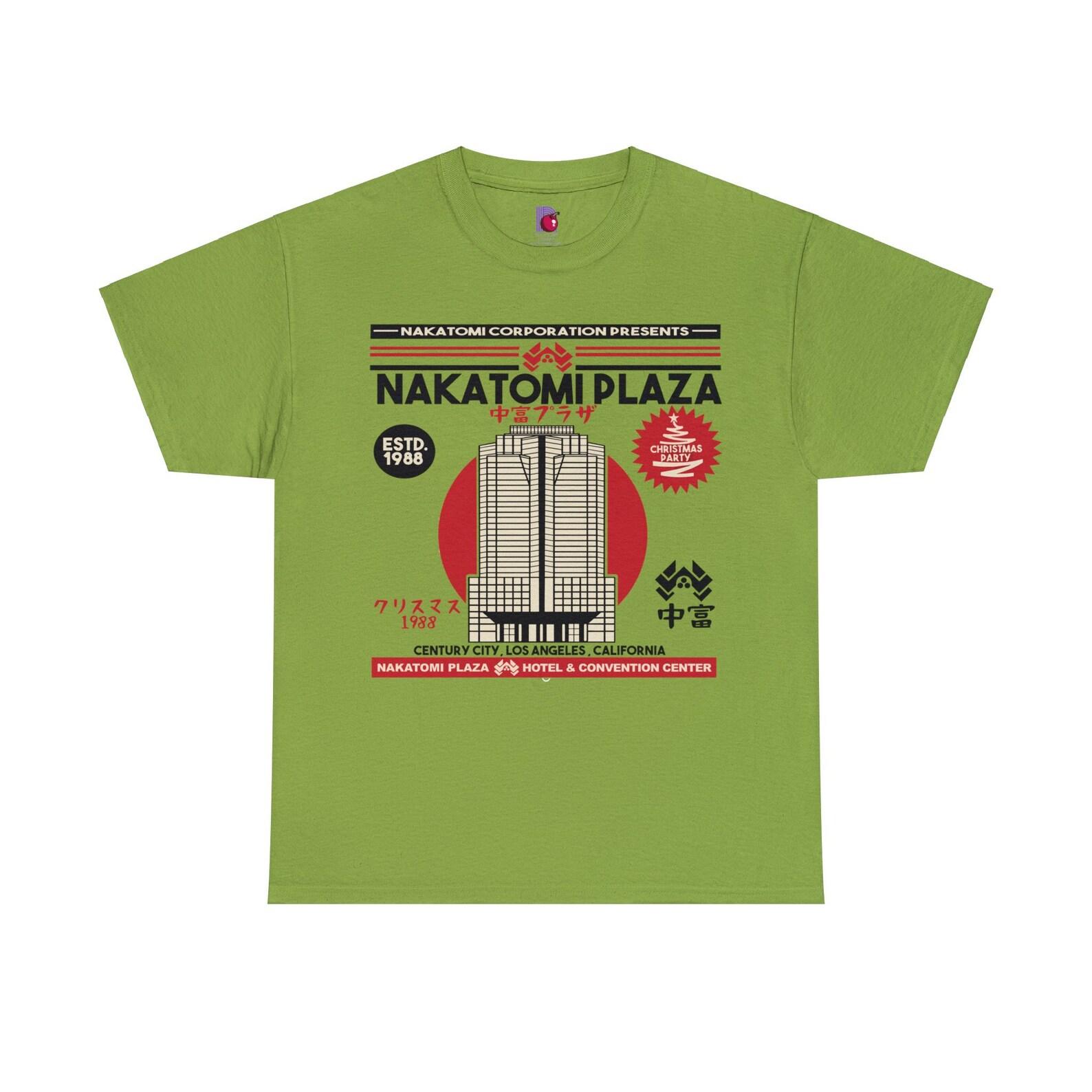 Nakatomi Plaza - Die Hard Xmas Party Gildan Unisex Heavy Cotton Tee 130