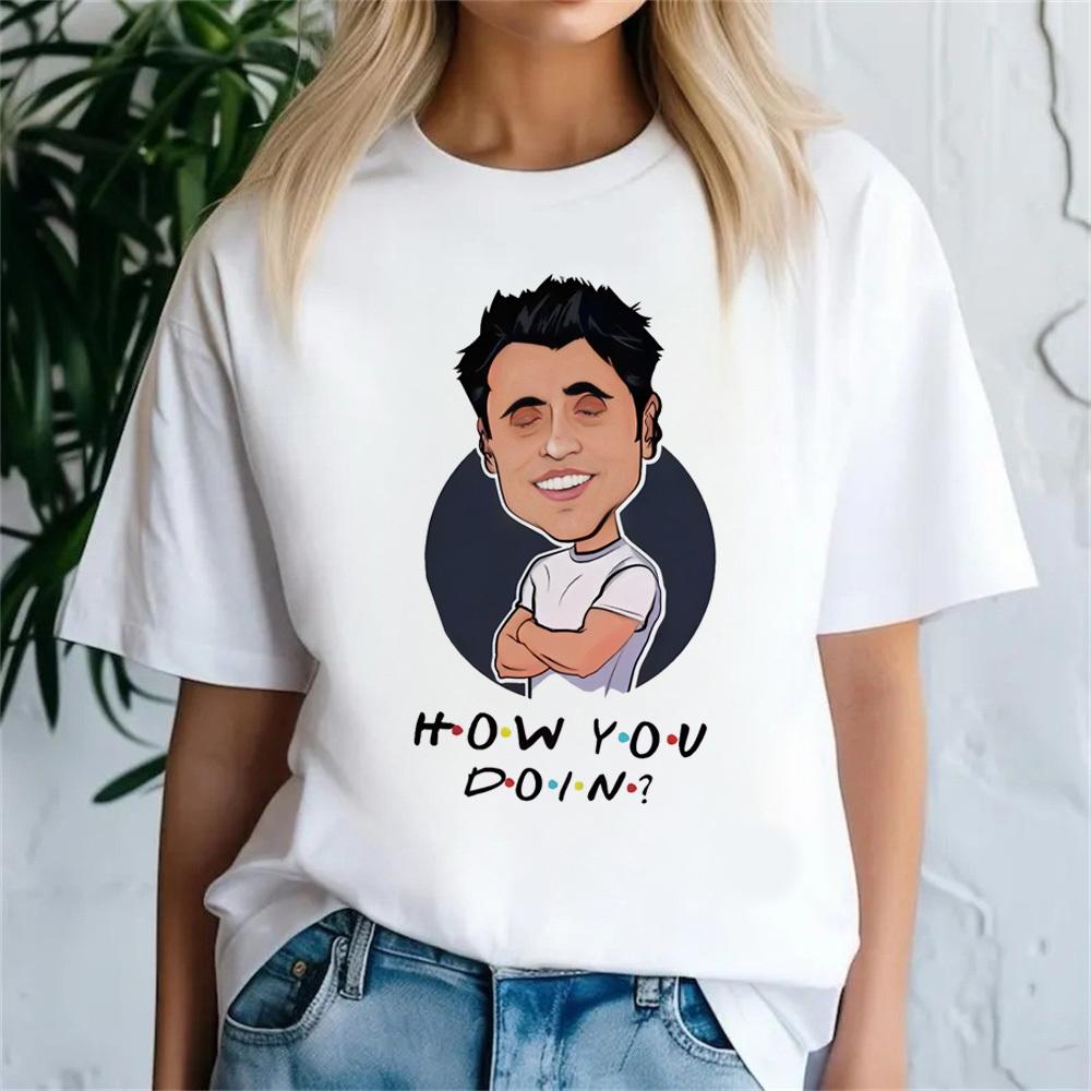 Friends Tv tshirt female graphic Psychedelic Pastel Trendy Colorful Punk t shirt Psychedelic 80s kawaii Retro