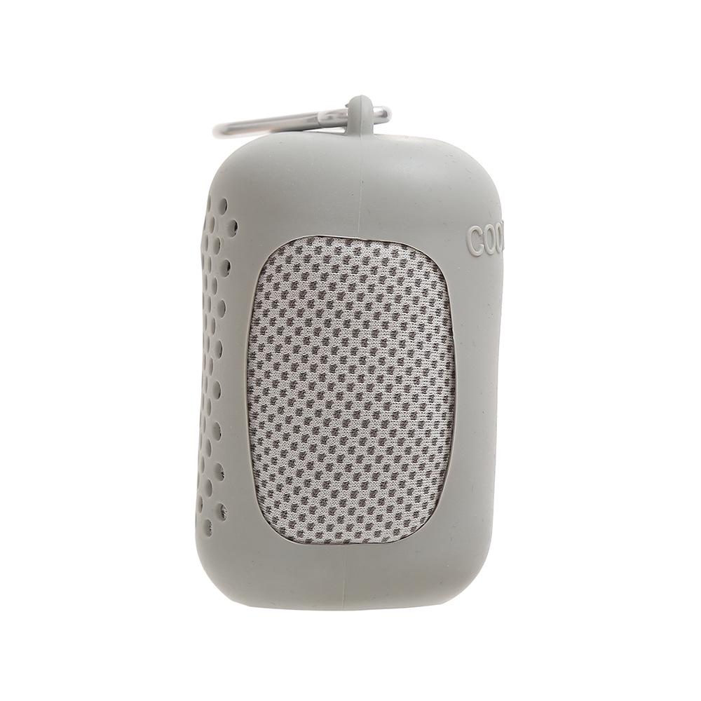 Portable Quick-Dry Cooling Sports Towel Set with Silicone Case