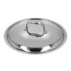DEMEYERE - Atlantis 7 - Stekpanna med lock - 28 cm, Kapacitet: 4,8 l, Rostfritt stål 18/10, Silver
