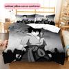 Uchiha Sasuke Anime Bedding Set, Classic Ninja Theme Bedroom Decoration, Collector Home Gift.chl
