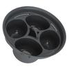 Nonstick 4 Egg Poacher Insert Even Heat Distribution Safe Egg Poacher Accessory for Frying Pans
