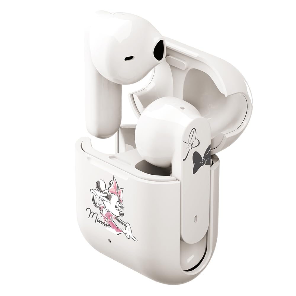 Fones de Ouvido Estilo Premium Tipo Estéreo Verdadeiramente Sem Fio, In-Ear [Minnie Mouse] PG-DBTE18TW1MNE