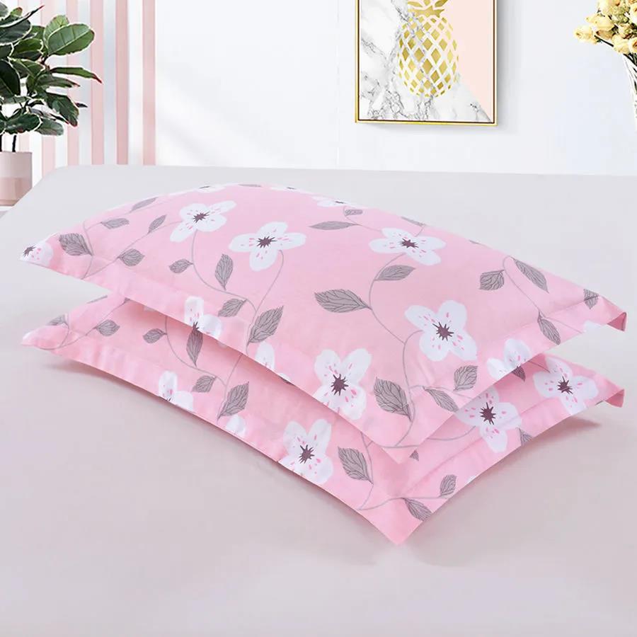 Arctic Velvet Korean Version Small Floral Single Pillowcase Couple Adult Pillowcase High-end Pillowcase 48*74cm