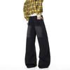 JEEP SPIRIT Men's Retro Loose Fit Straight Jeans
