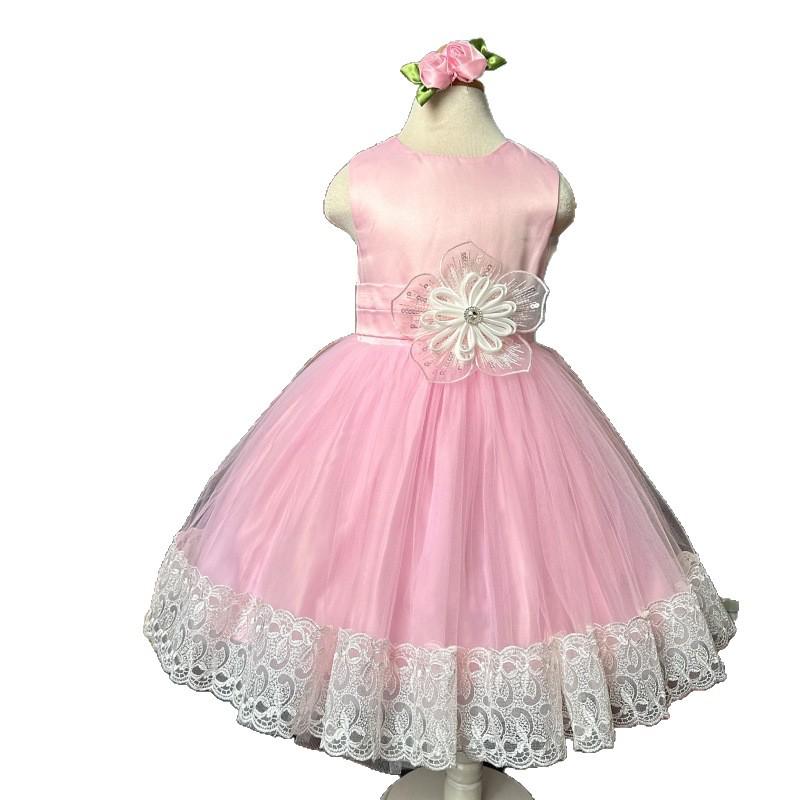 Fluffy Mesh Princess Birthday Dress for Girls