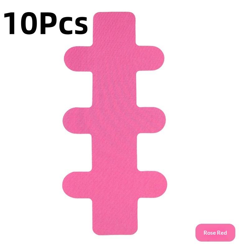 10Pcs Pre-Cut Tape For Achilles Tendon Waterproof Elastic And Breathable Latex-Free Athletic Tape For Ankle Support розы красного