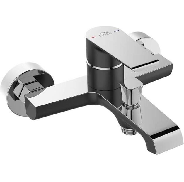 

Смеситель Laveo Largo хром черный Bah710D