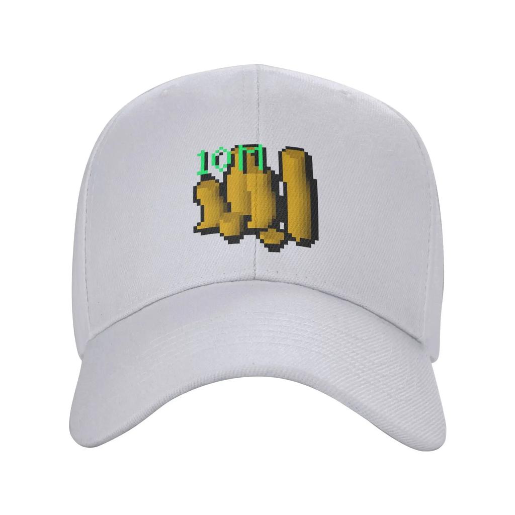 10m coins - runescape Baseball Caps Snapback Fashion Baseball Hats Breathable Casual Casquette Outdoor For Men's And Women's