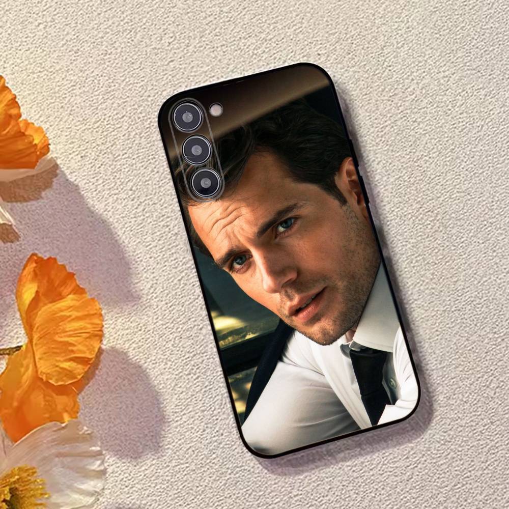 Actor H-Henry C-Cavills Phone Case For Samsung Galaxy A73,A72,A71,A70,A53,A52,A51,Soft Silicone Black Cover