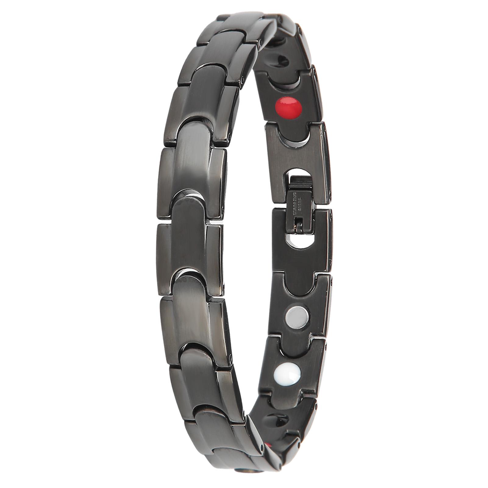 

Magnet Bracelet Stainless Steel Fatigue Relive Hand Chain Health Care Jewelry for Ladies