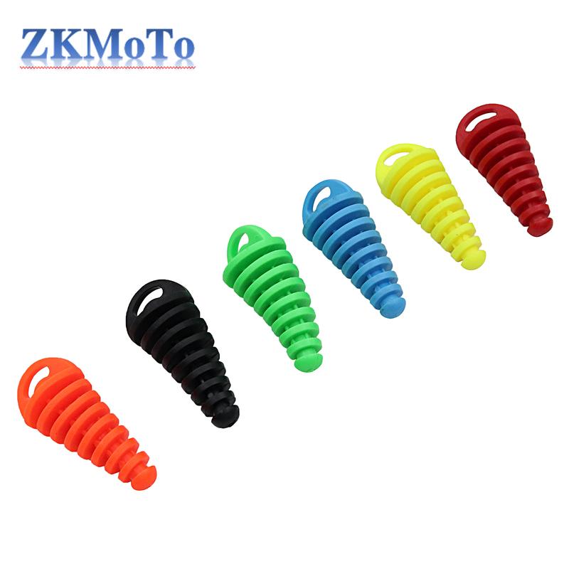 Wash Plug Exhaust Pipe Tailpipe PVC Exhaust Wash Plug Pipe Protector For Honda Kawasaki KTM Suzuki Yamaha Motorcycle Universal