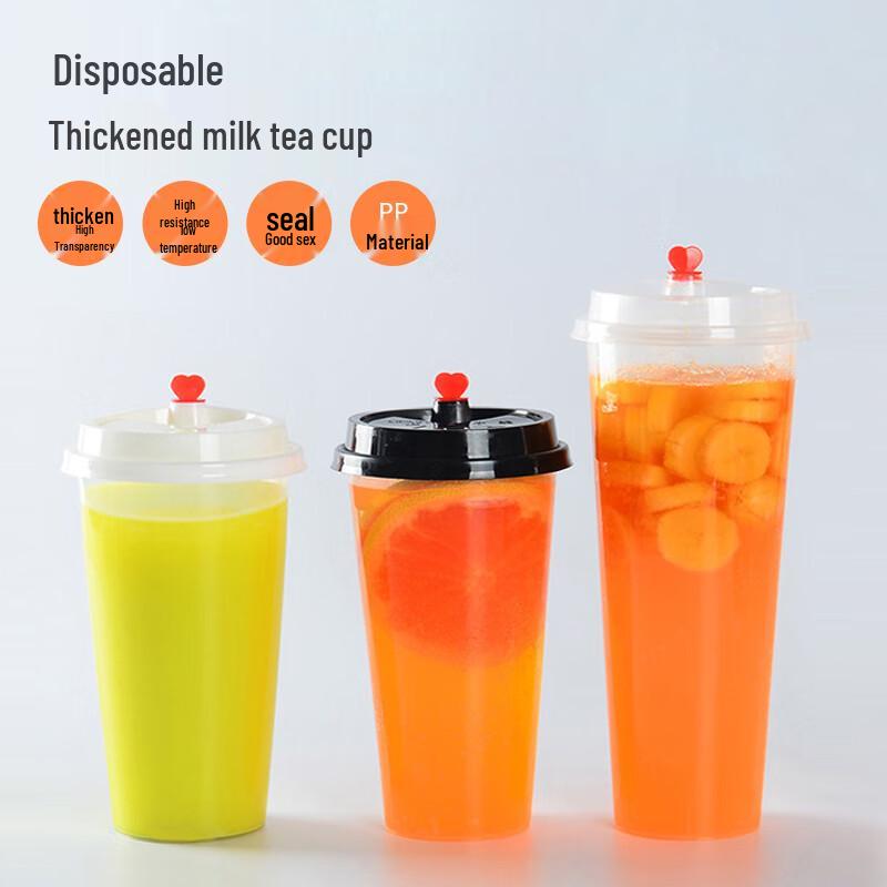 Jian Ai Life Disposable Beverage Cups with Lids