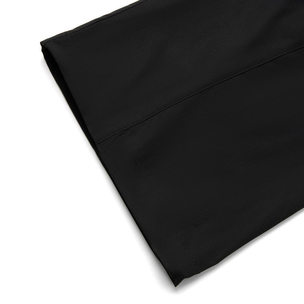 Li Ning Comfortable Simple Versatile Straight Leg Letter Mid Waist Sports Pants Women Bottoms Black AYKV066-2