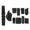 Enforcement Modular Equipment System Security Duty Utility Belt ( 1, Adjustable, Black)