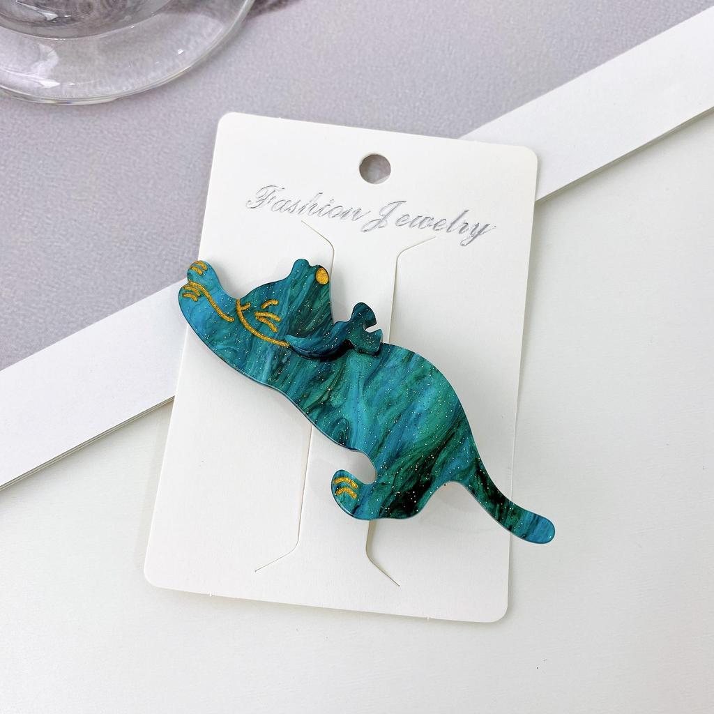 8cm Korean Cute Cat Cartoon Duckbill Hair Clip Hairpin for Bangs