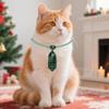 Christmas Pet Bow Tie Collar Decoration for Cats Dogs Holiday Costume